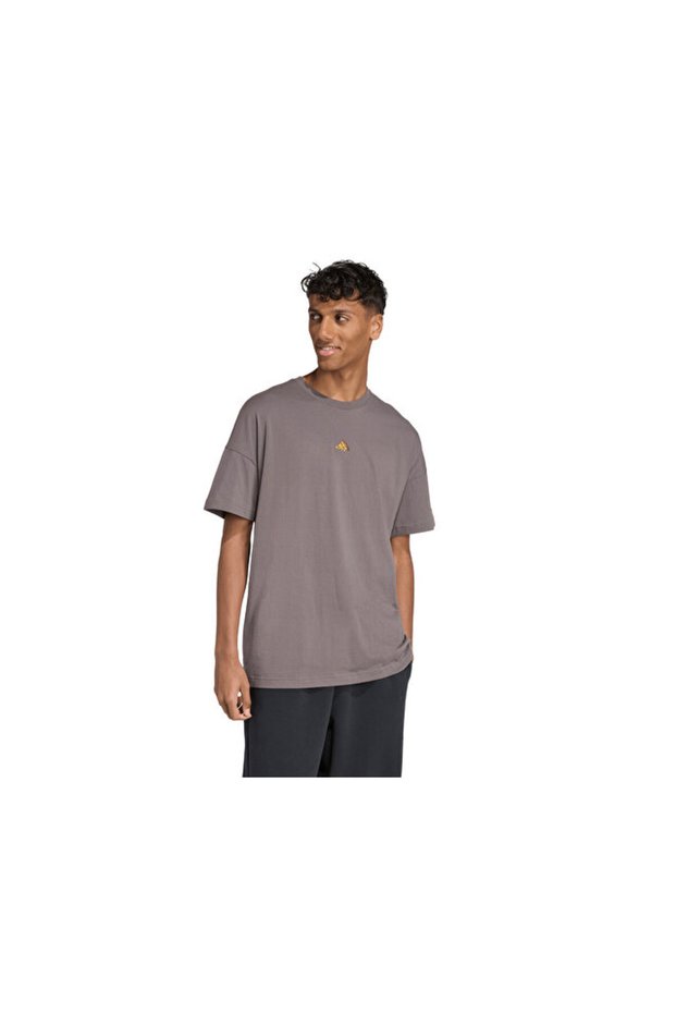 M Fn T-Shirt Men's Casual T-Shirt Jv7965 Gray