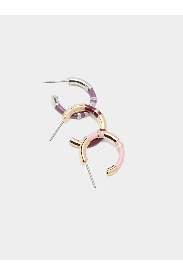 Mineli Halka Küpe - 2