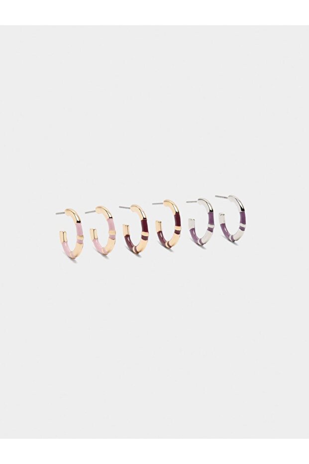 Mineli Halka Küpe - 1