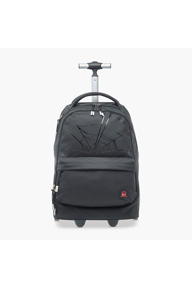 Spider-Man Trolley Bag for Boys 8-13 Years with Laptop Compartment