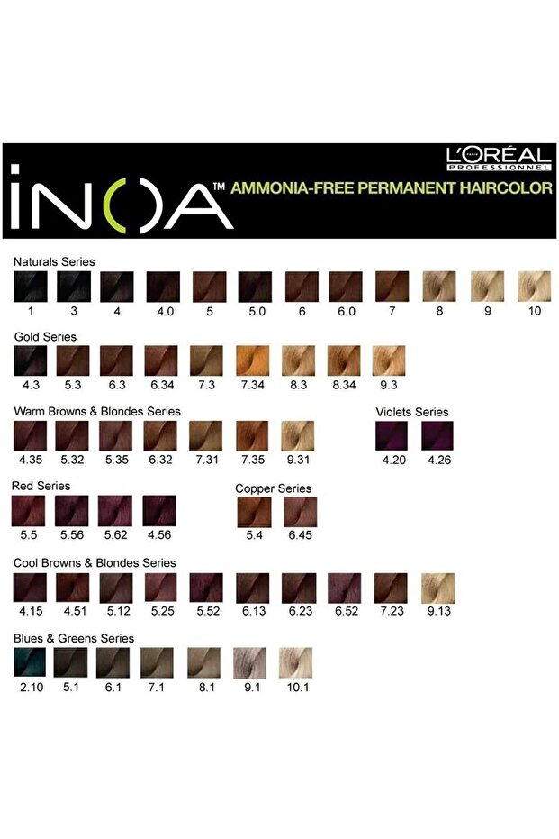İNOA Saç Boyası [yeni] 5.1 Açık Kestane Küllü 60gr