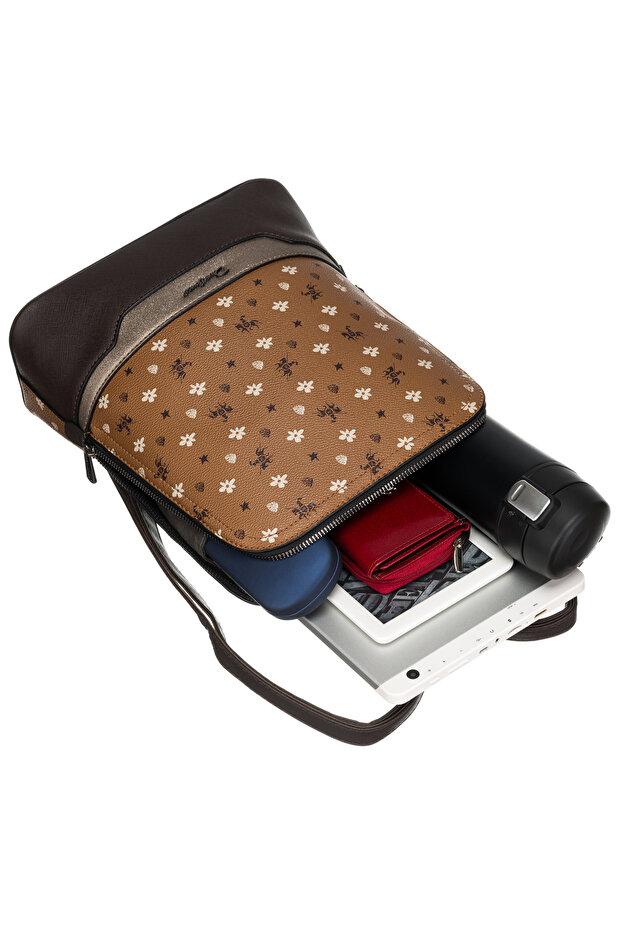 Backpack 6866-2 COGNAC - 5