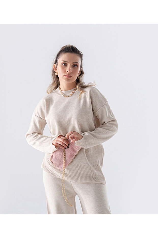 Triko Kumaş Düz Takım - 3