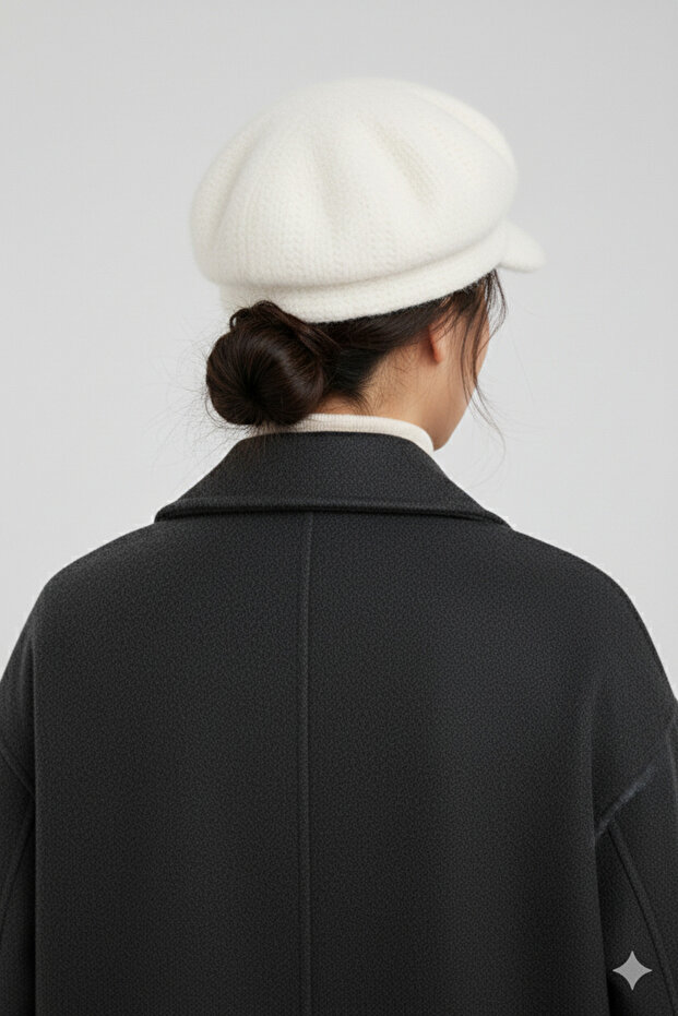 Kadın Angora Şapka - 3