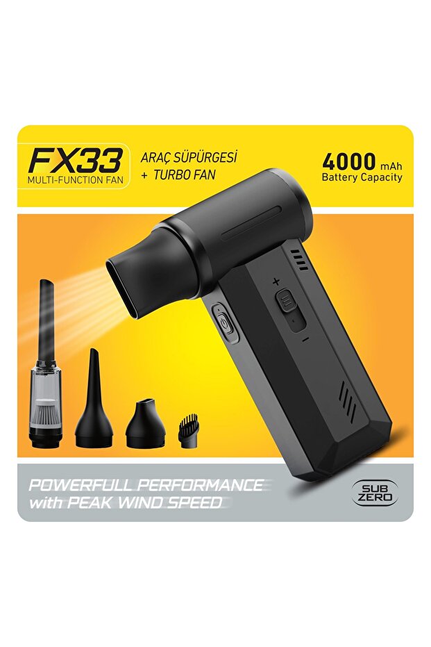 ARAÇ SÜPÜRGESİ TURBO FAN - 1