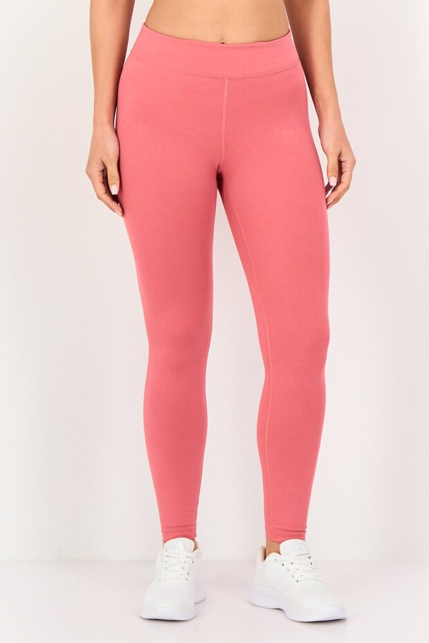 Women Tight Fit Training Leggings, Pink