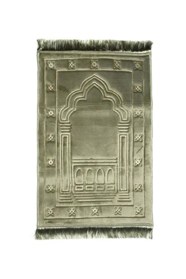 سجادة صلاة مبتكرة باللون الأخضر 81×41 سم
