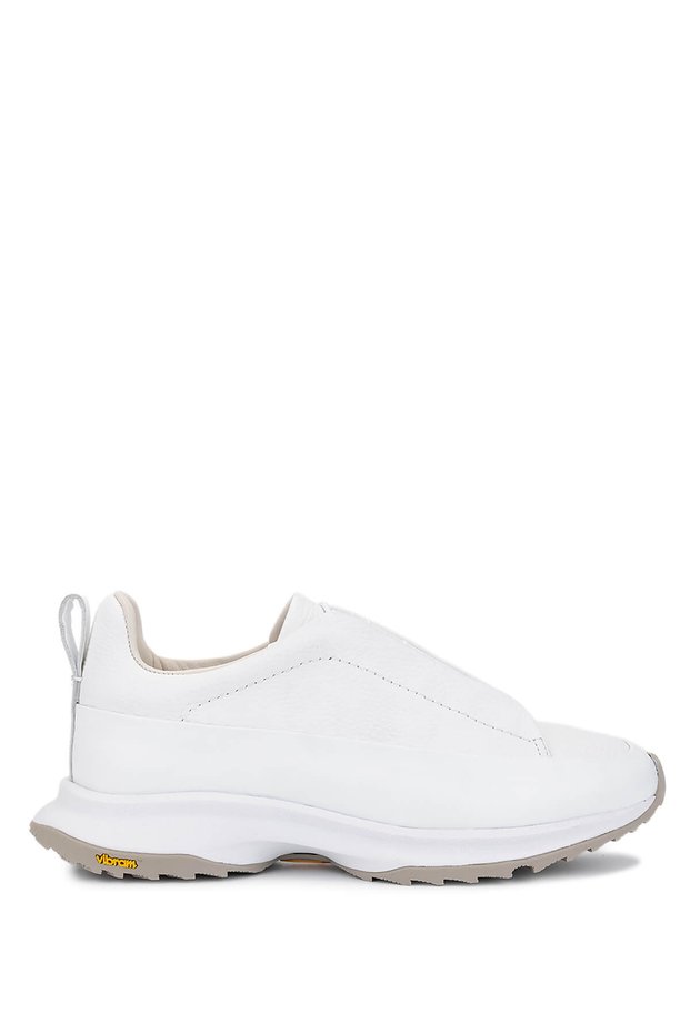 Men's Genuine Leather White Sneakers & Sports Shoes
