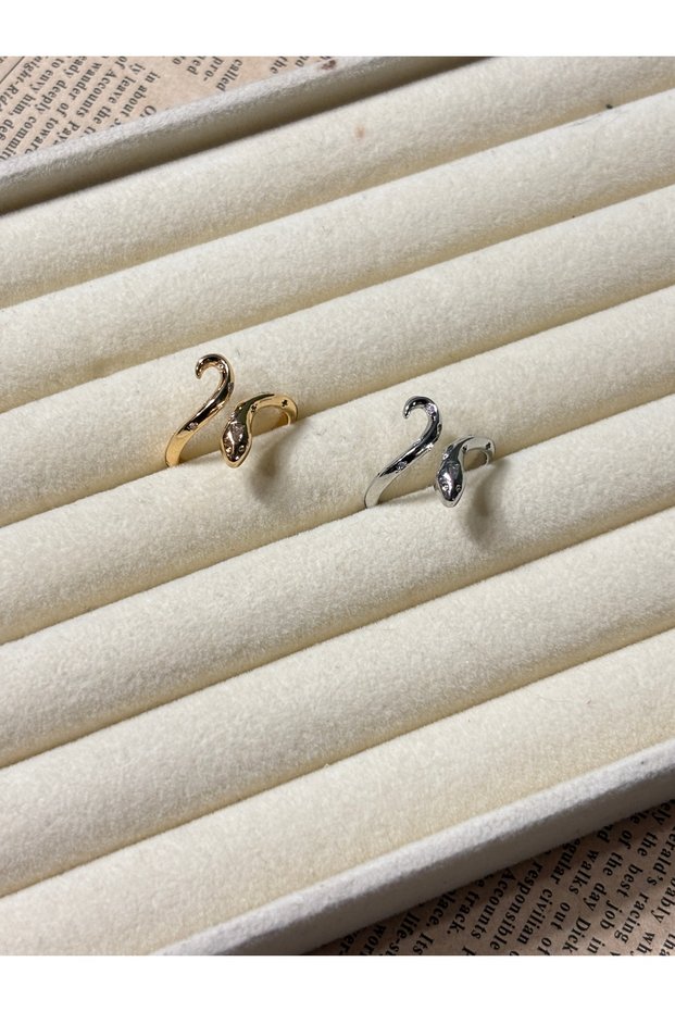 Vip Steel Snake Model Ring (Adjustable)