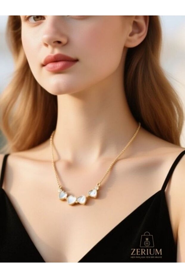 Gizli Kalplerin Sırrı – Mıknatıslı Açılır Çelik Yonca Kolye - 7