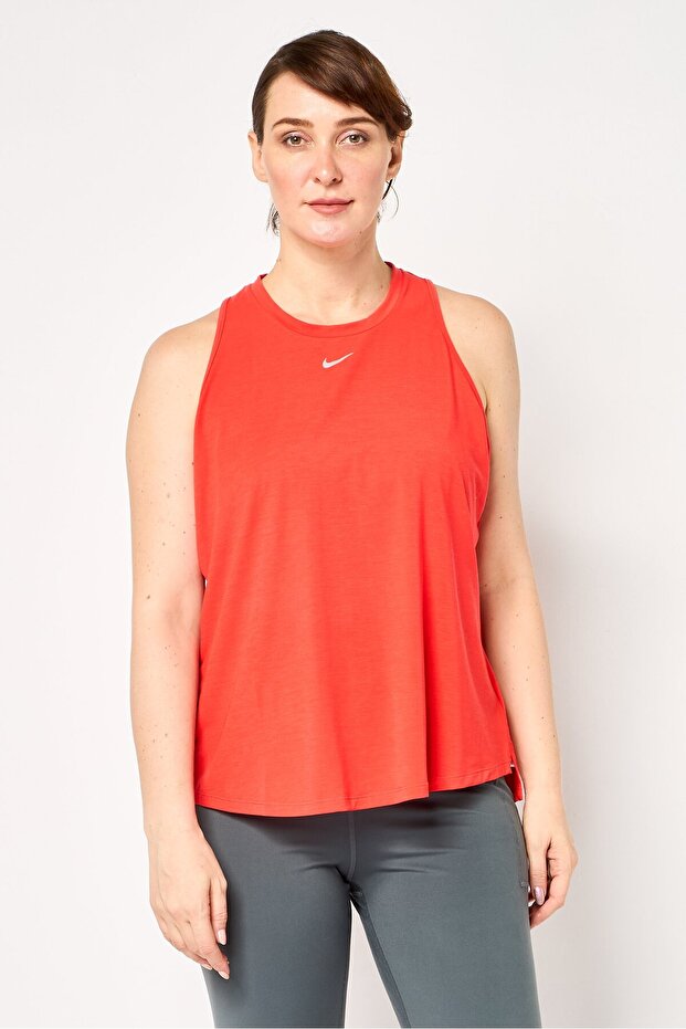 Women Sportswear Fit Sleeveless Training Top, Red