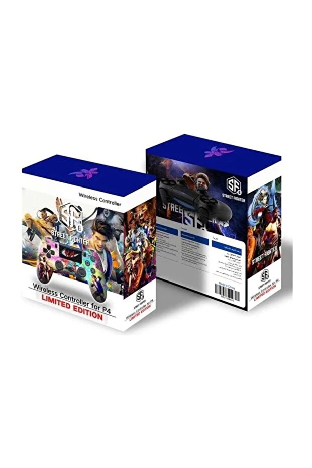 لوحة ألعاب لاسلكية Street Fighter Edition - وحدة تحكم ألعاب بلوتوث لأجهزة PS4 والكمبيوتر الشخصي والأجهزة المحمولة - 2