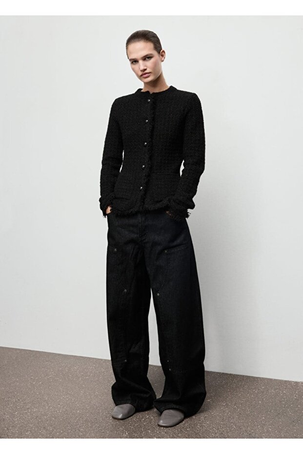 Dikişsiz tüvit hırka - 2