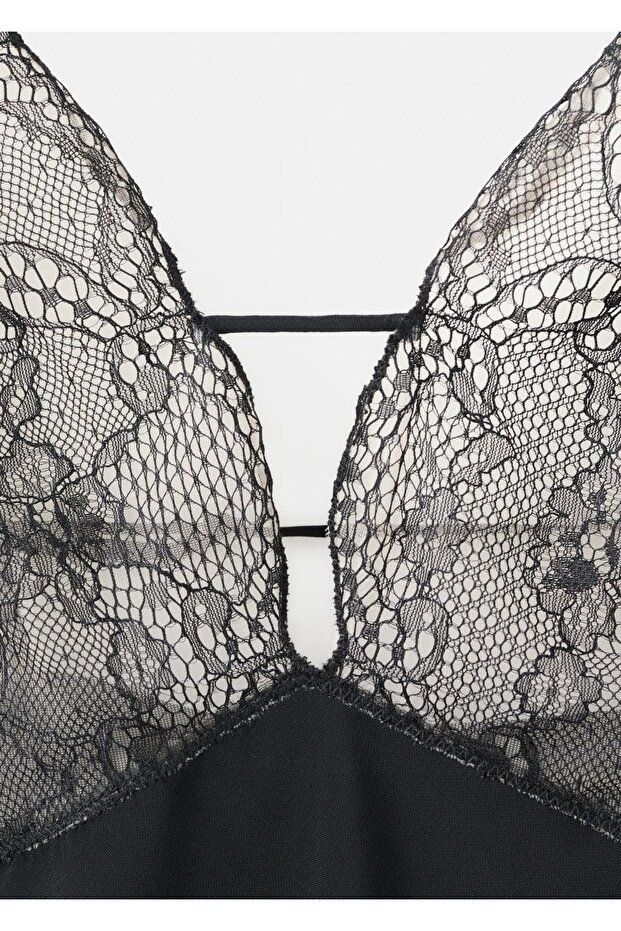 Dantel detaylı body - 5