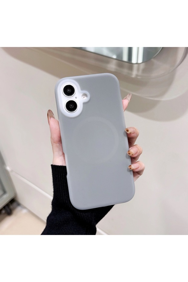 iPhone 17 Case - Dirt-Proof, Stain-Resistant, Anti-Scratch and Non-Peeling Velvet Matte Silicone Magsafe Cover