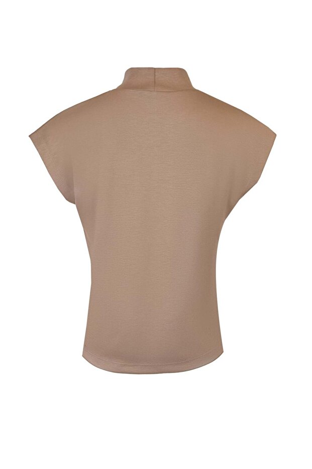 Düşük Kol Bluz - 4