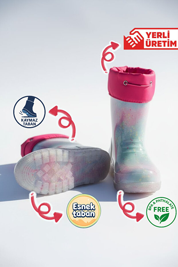 Çocuk Çizme Yağmur Ve Kar Botu - 2