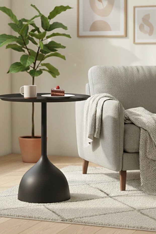 طاولة قهوة جانبية متعددة الاستخدامات ( 28*40 سم ) - 1