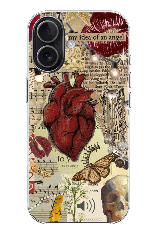 حافظة سيليكون متوافقة مع هاتف iPhone 17 من Vampire Diaries Vintage مطبوع