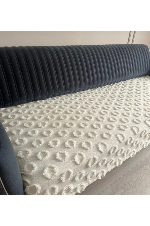 Ruxandra Pompon Sofa Cover 100*240