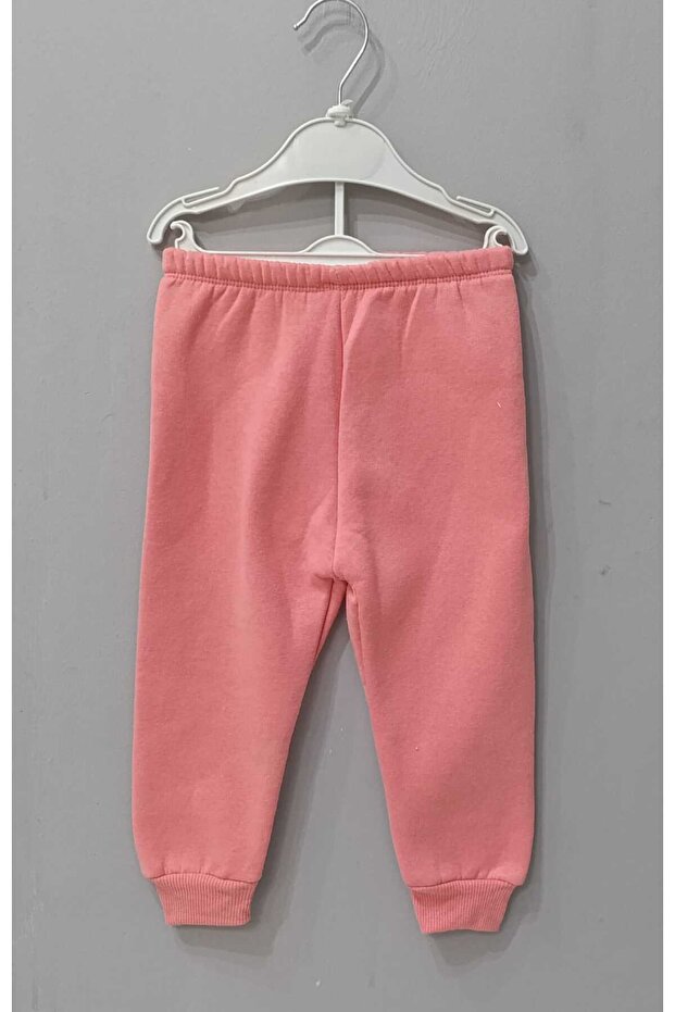 مبطن بالصوف بنطال رياضي بثلاث خيوط - 4