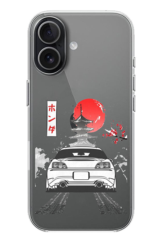 Printed Silicone Case with S2000 Design Compatible with iPhone 17 - 1