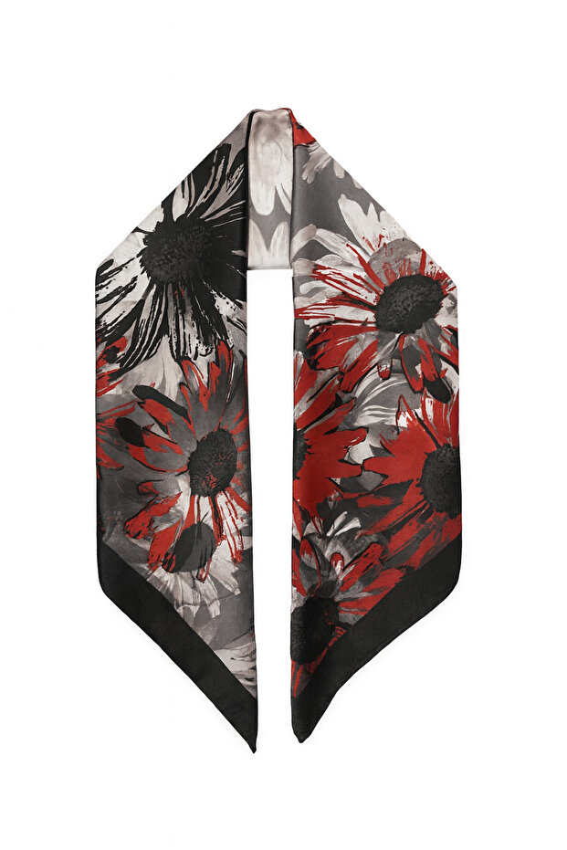 Daisy Patterned Scarf Bandana