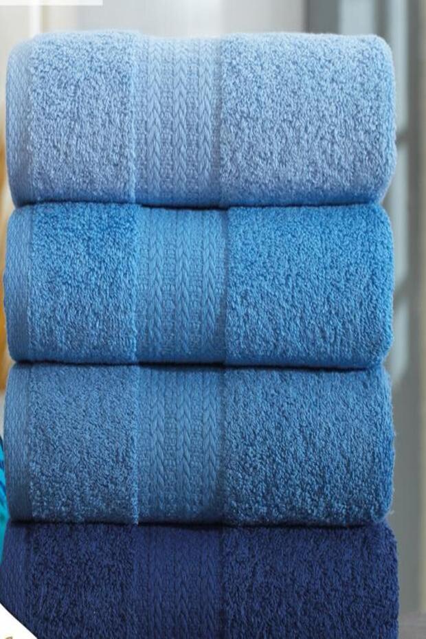 Silvia Cotton Colorful 4-Piece Kitchen Towel / Towel Set