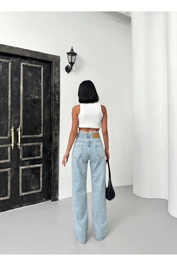 Bel danteli jeans - 4