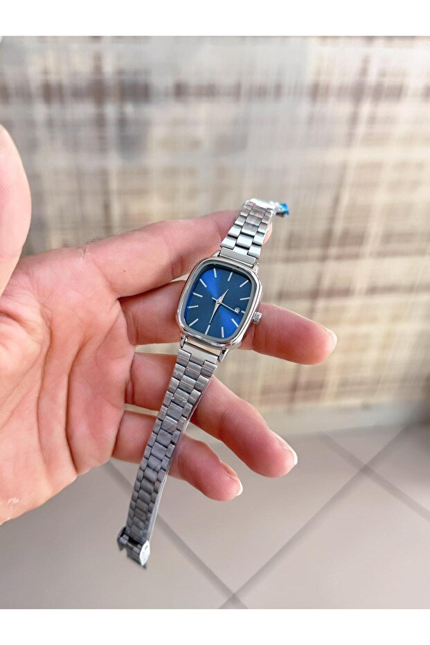 Retro Cord Calendar Women's Wristwatch
