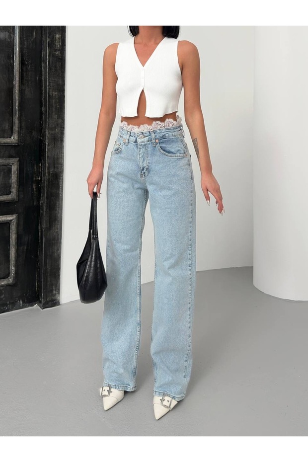 Bel danteli jeans - 2