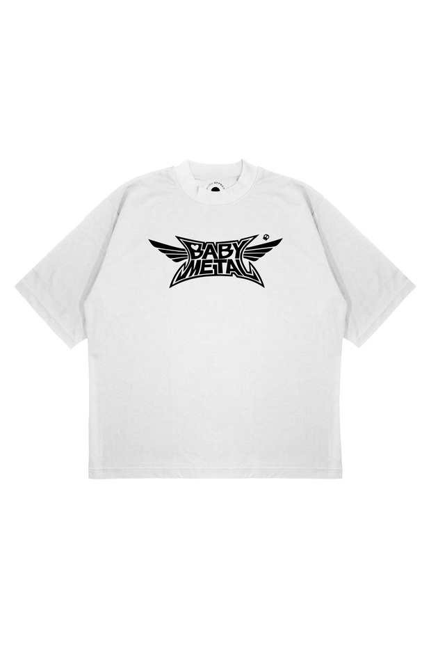 Unisex Oversized Baby Metal Fan Printed Boxy Fit Thick Fabric T-Shirt