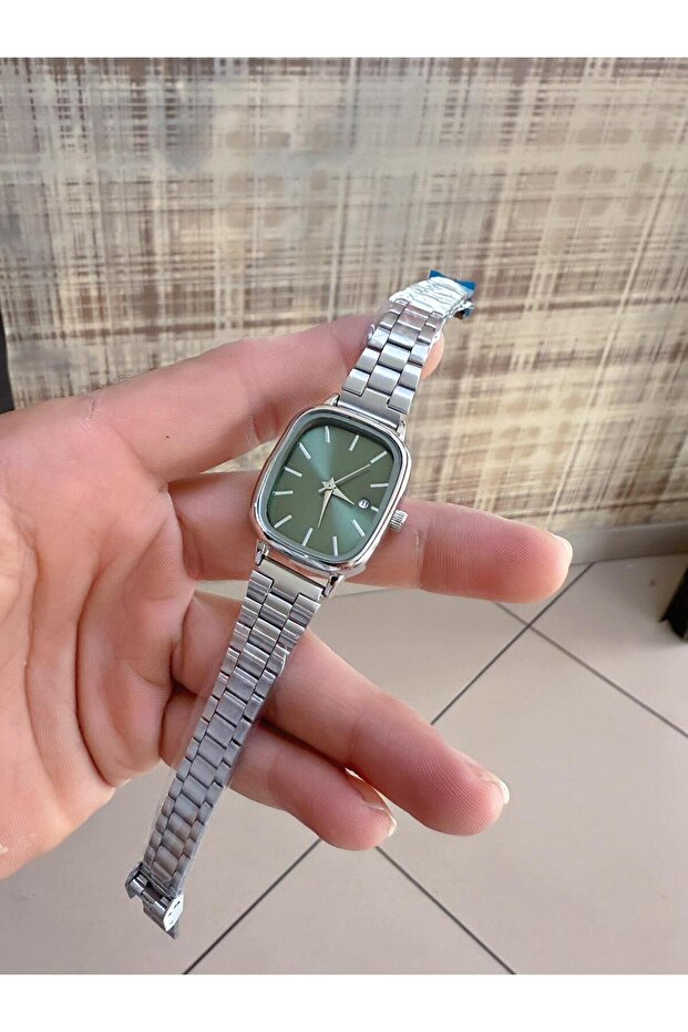 Retro Cord Calendar Women's Wristwatch