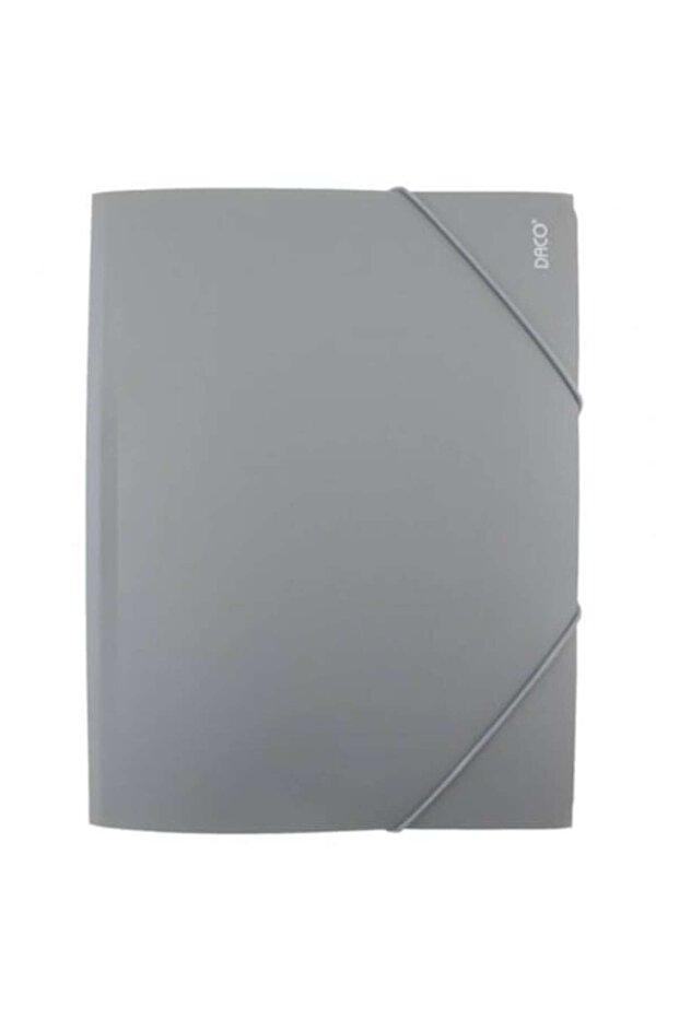 Mapa plastic cu elastic A4 Gri