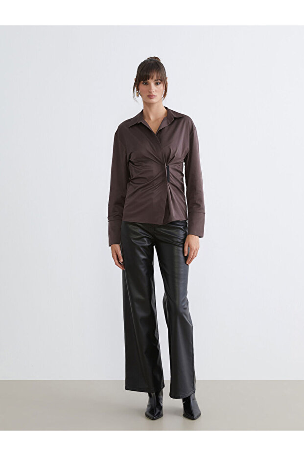 Regular Fit Kadın Gömlek - 2