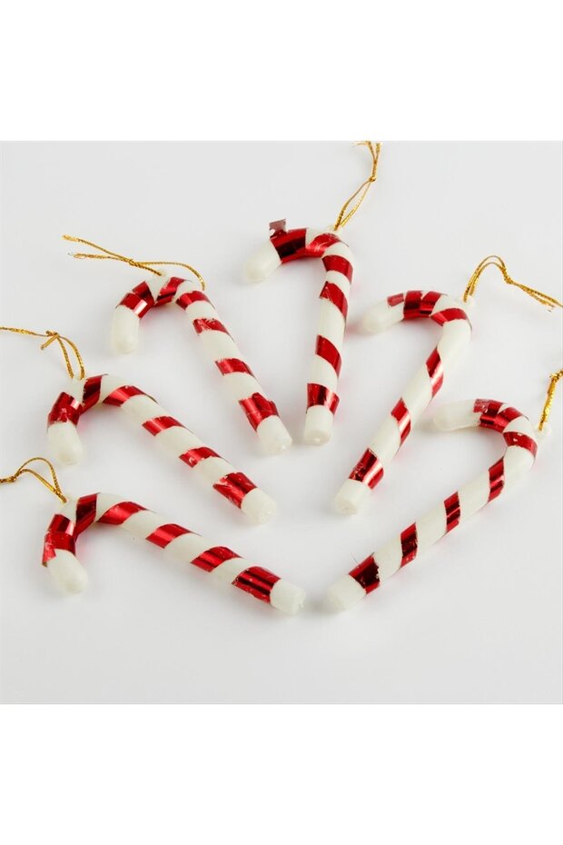 6 Christmas Canes