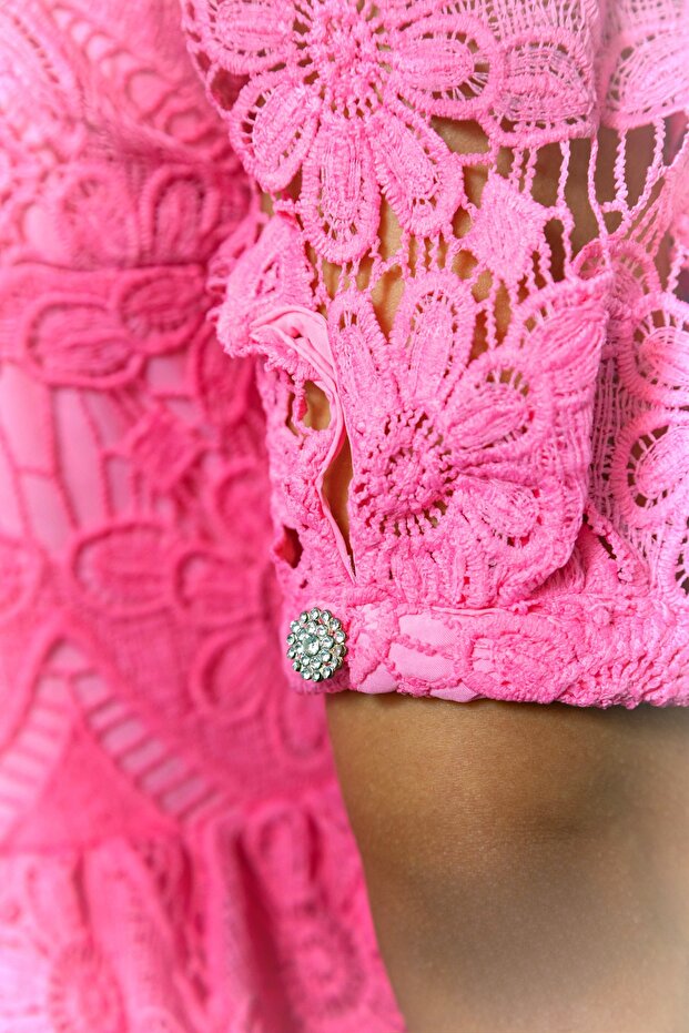 ROCHIE CROCHET PINK - 2