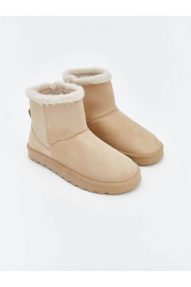 Süet Görünümlü Kadın Bot - 1