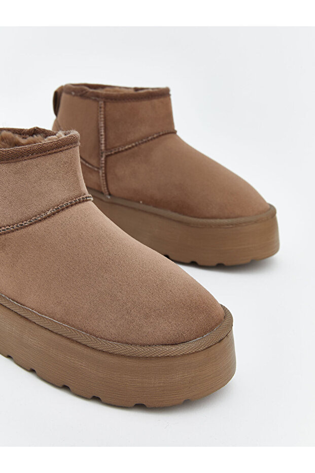 Süet Görünümlü Kadın Bot - 3