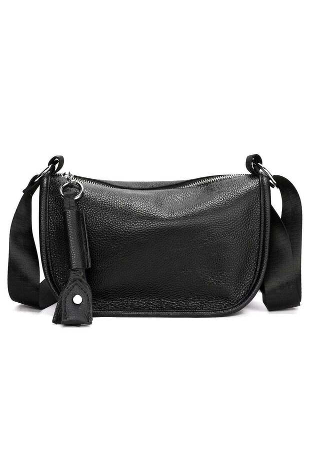 [New 2025] Large Capacity Women's Crossbody Bag - Lightweight Luxury Shoulder Bag, Black Versatile Bag for Work & Travel