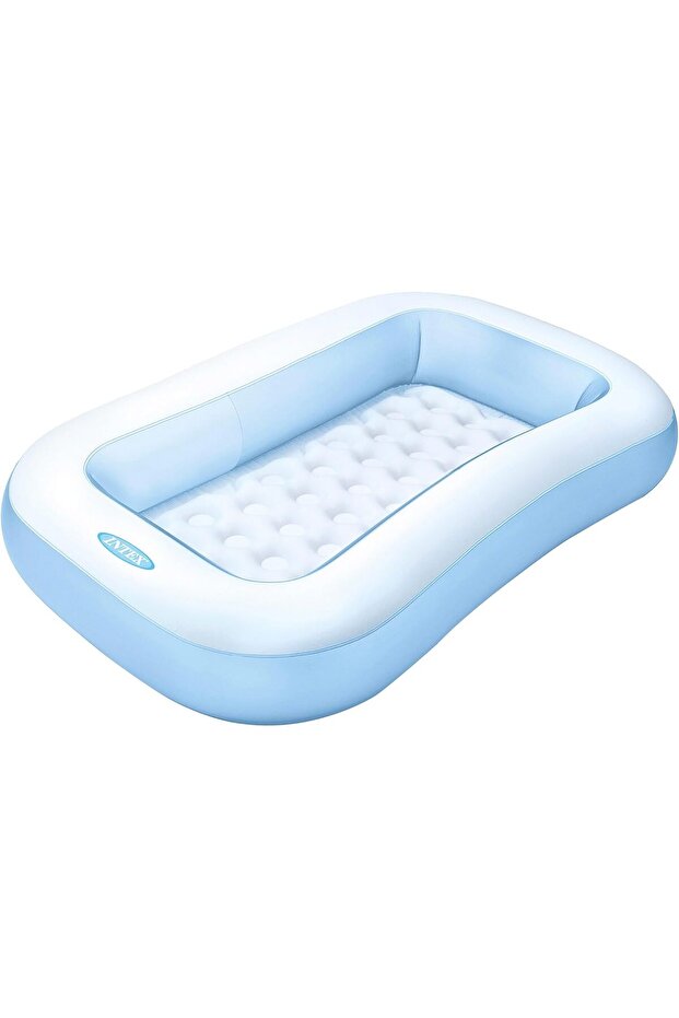 Inflatable Pool 166 x 100 x 25 cm (57403), Multi Color - 1