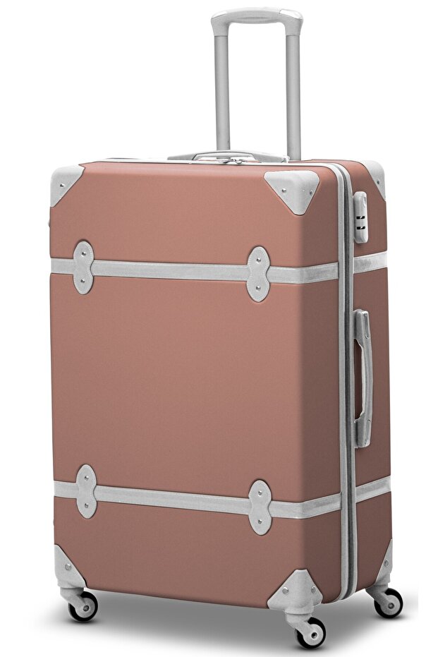 Vintage Hard Shell Lightweight ABS 28 Inch (30-35kg) Luggage - Retro Classic Suitcase