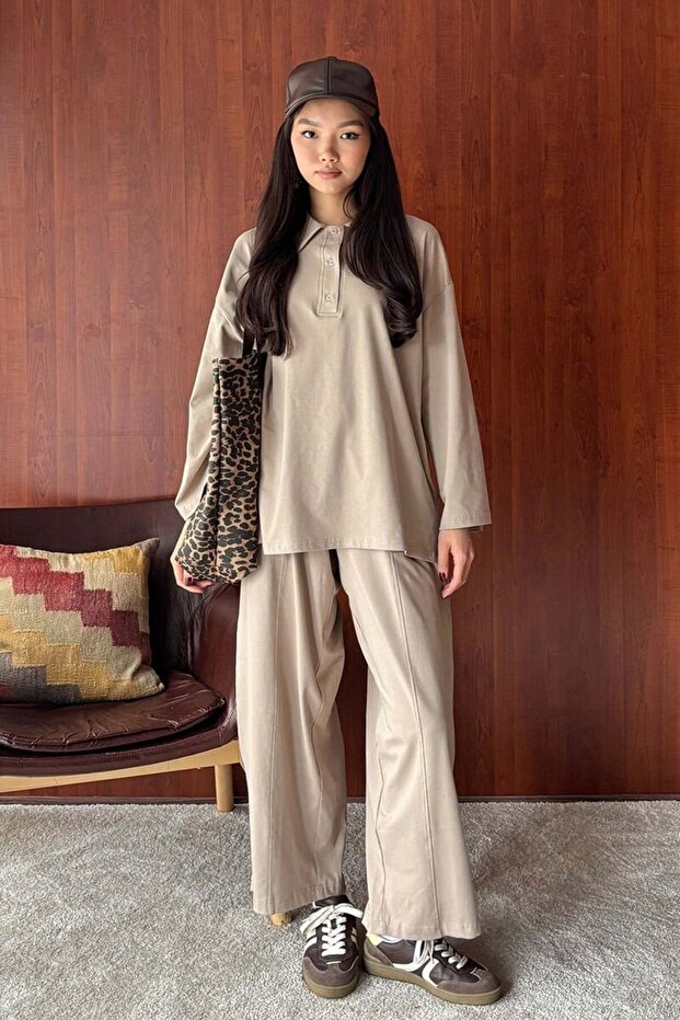 Taş Suprem Şalvar Takım - 3