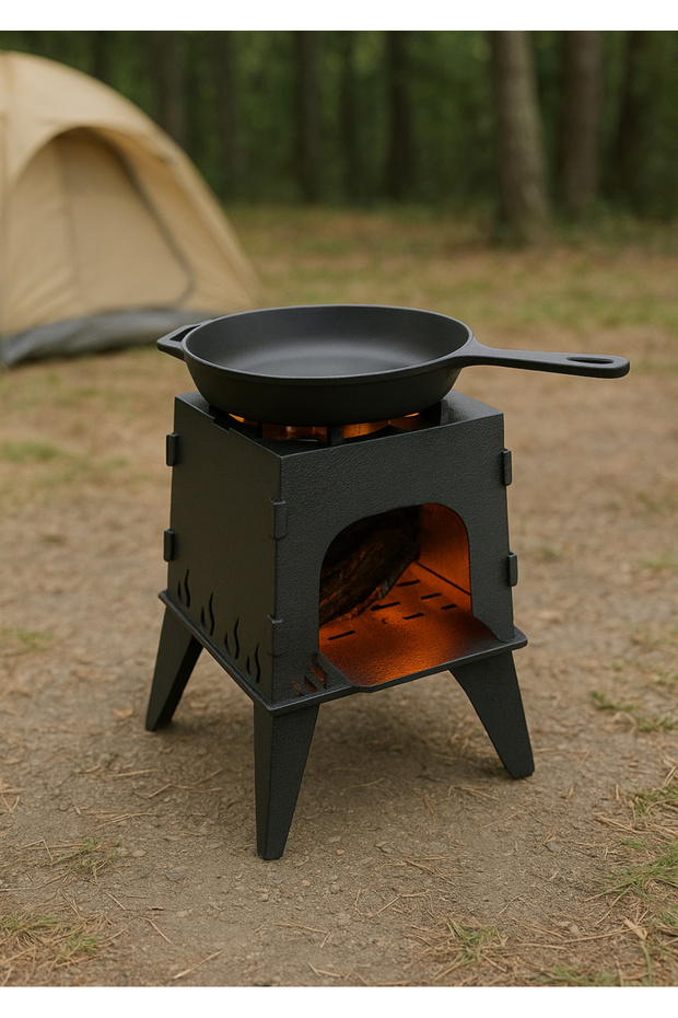 Kamp sobası,mangal,ateş çukuru - 1