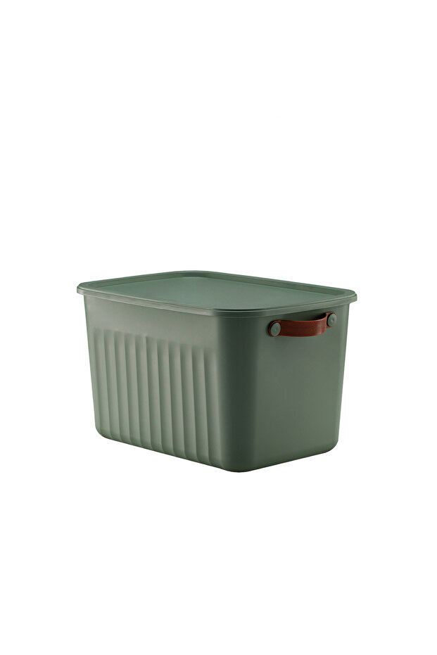 Nordic Style Multi-Purpose Set of 3 Organizer Boxes with Lid 20 Lt - 2