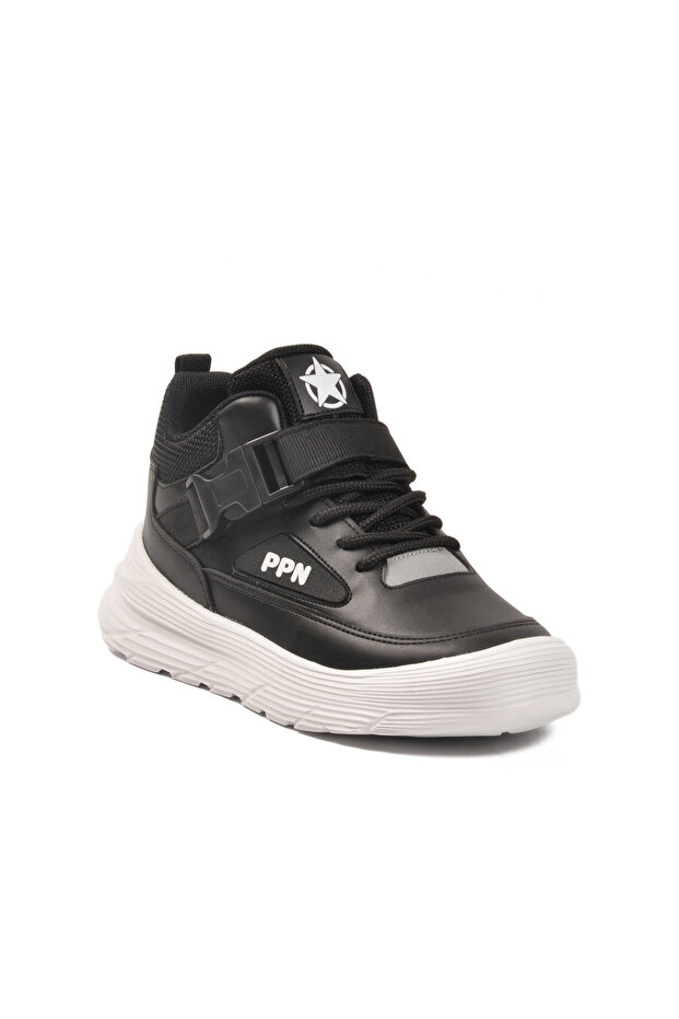 Black-White Children's Boots Ppn 2036 F