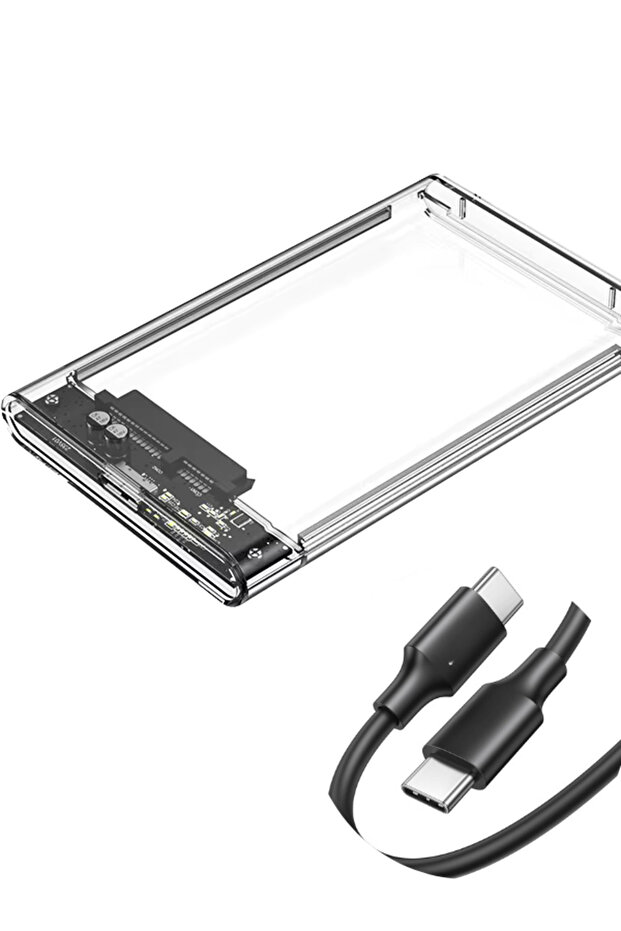 ZR20 2,5 İNC TYPE-C TO TYPE-C HDD CASE - 1