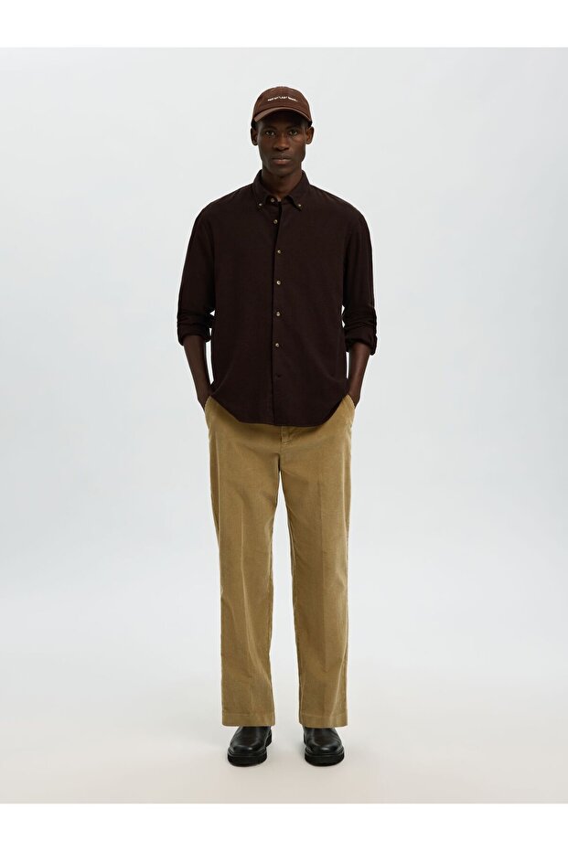 Button Down Hemd 100% Baumwoll - 6