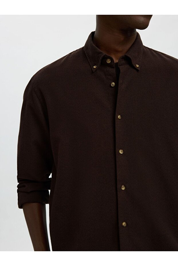 Button Down Hemd 100% Baumwoll - 5