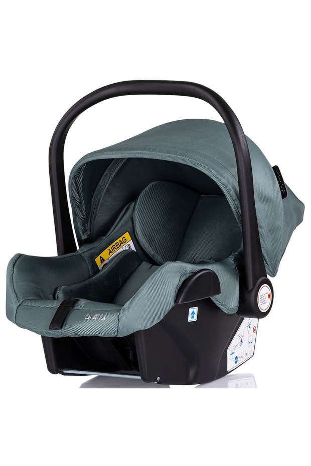 Aura 3 in 1 stroller basil - 4